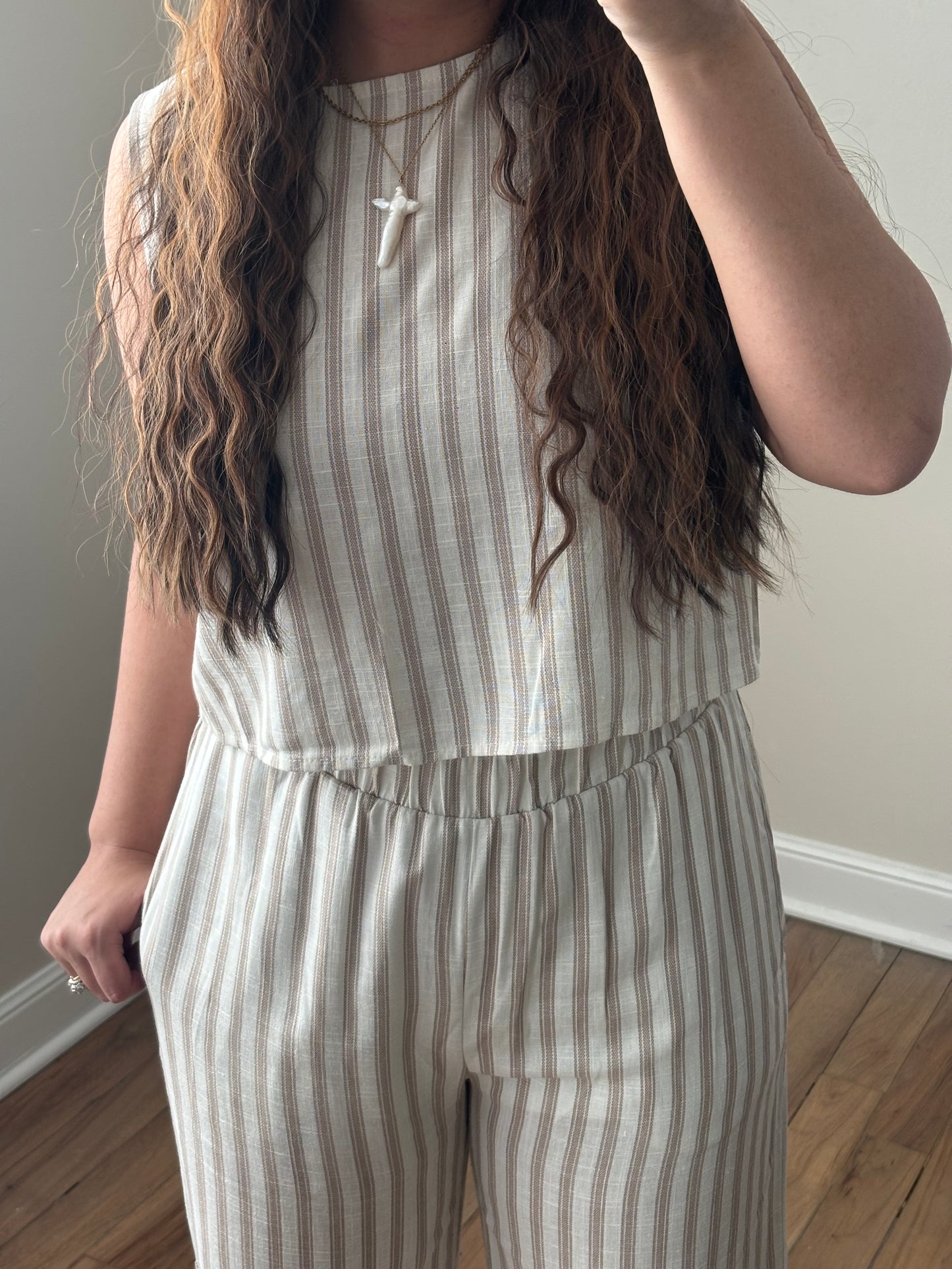 COCOA COASTAL STRIPE SET