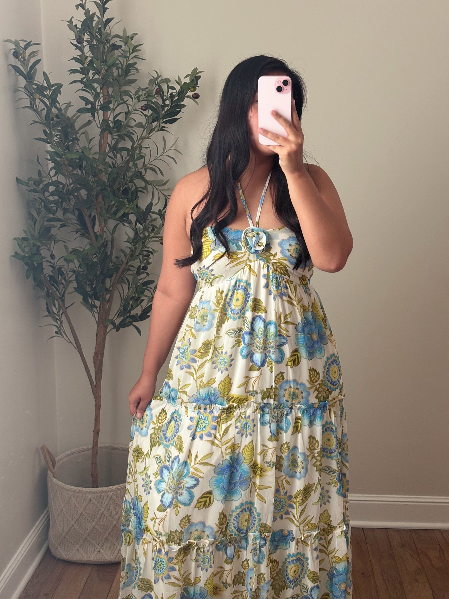 ROSETTE REVIVAL DRESS