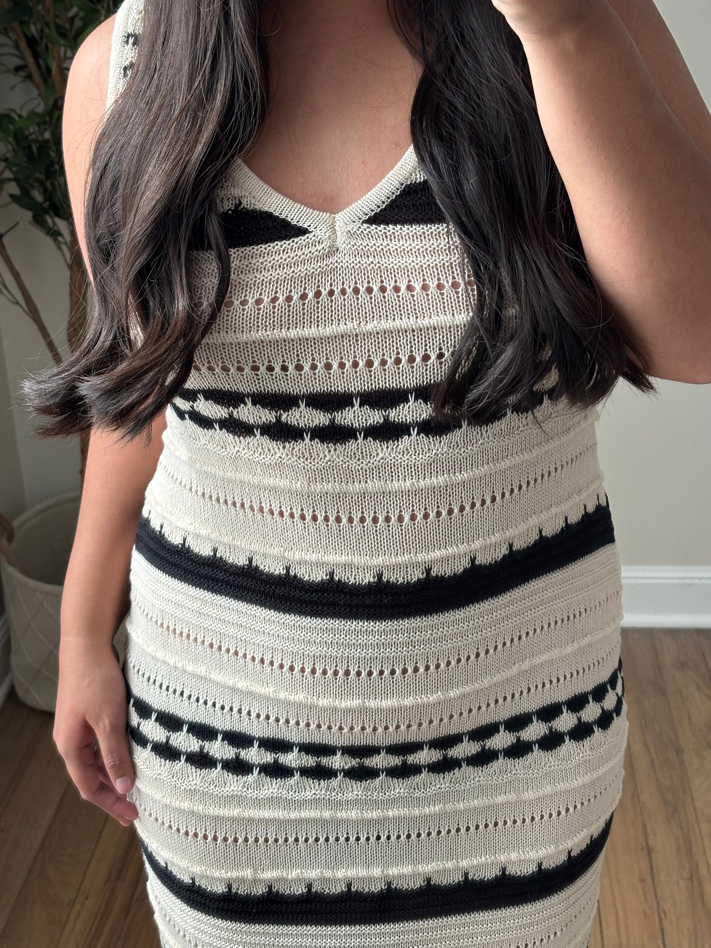 FAITHFULLY KNIT MIDI DRESS