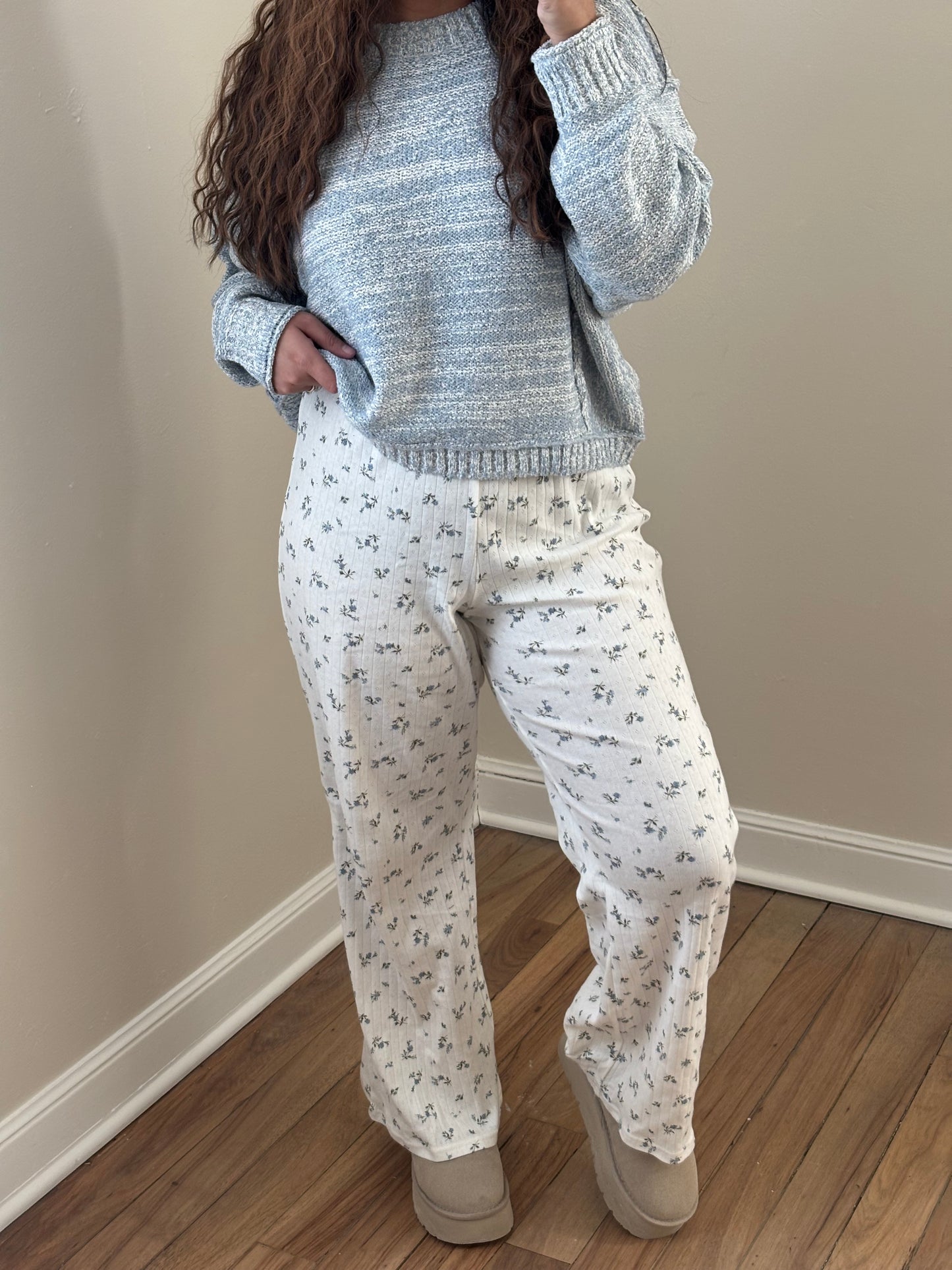 COASTAL BLUE KNIT SWEATER