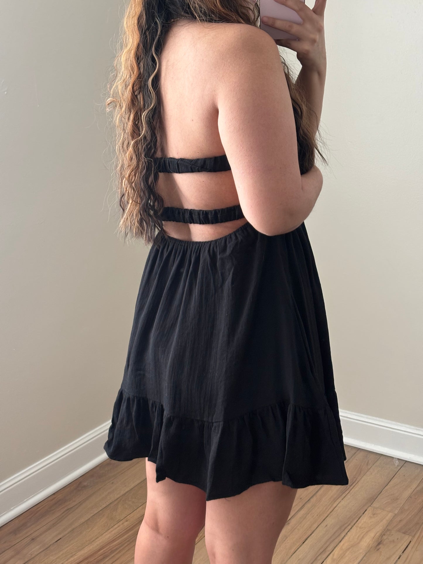 TWIST FRONT DRESS