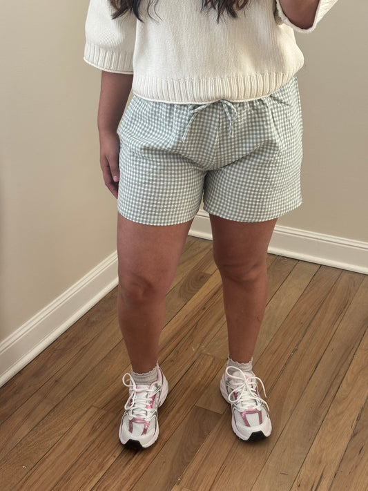 SEASIDE GINGHAM SHORTS