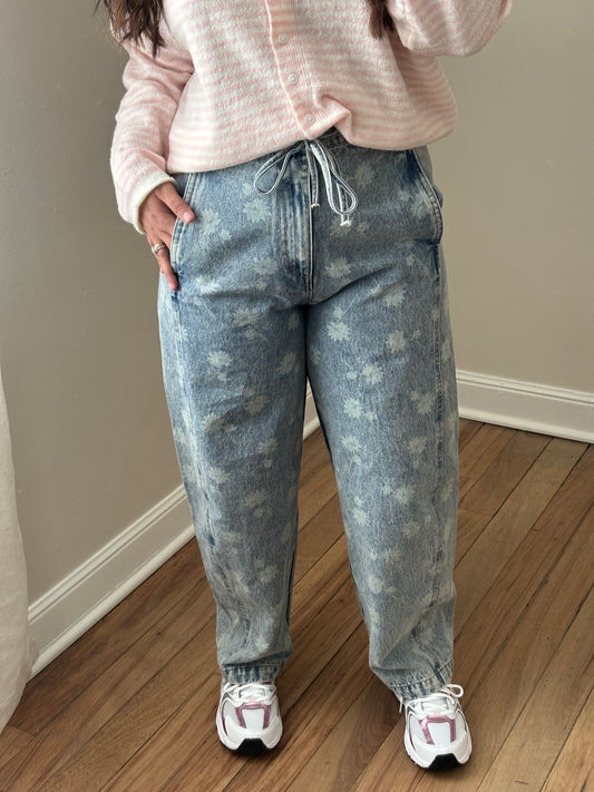 DANDELION BARREL JEANS