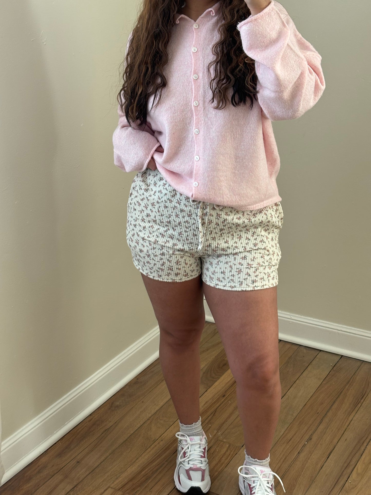 PINK STRAWBERRY CARDIGAN