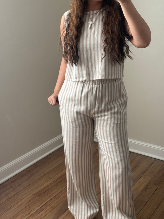COCOA COASTAL STRIPE SET