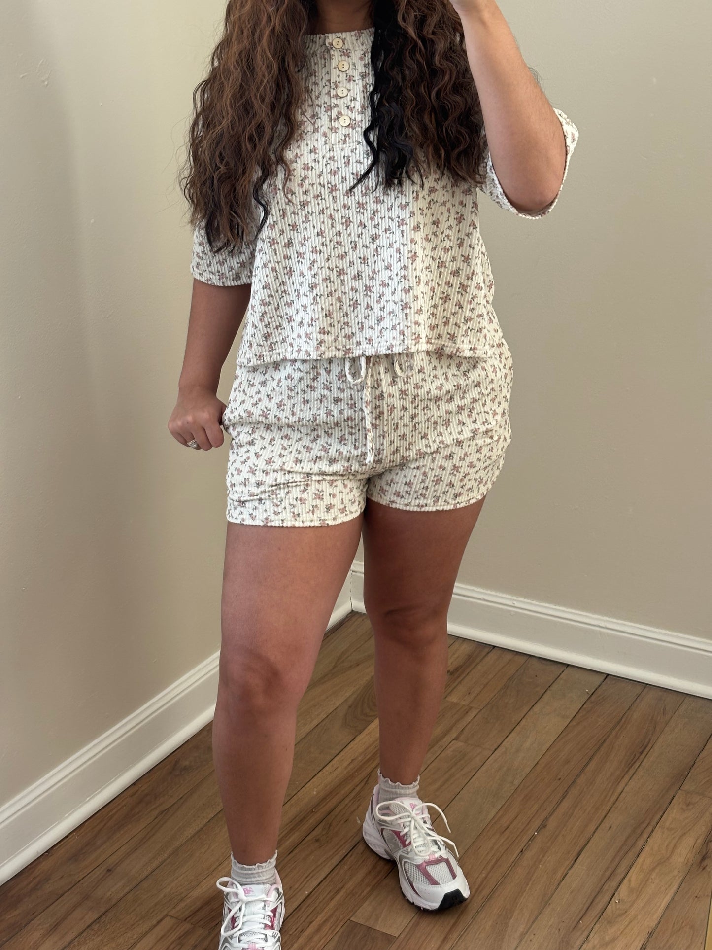 PINK FLORAL SET