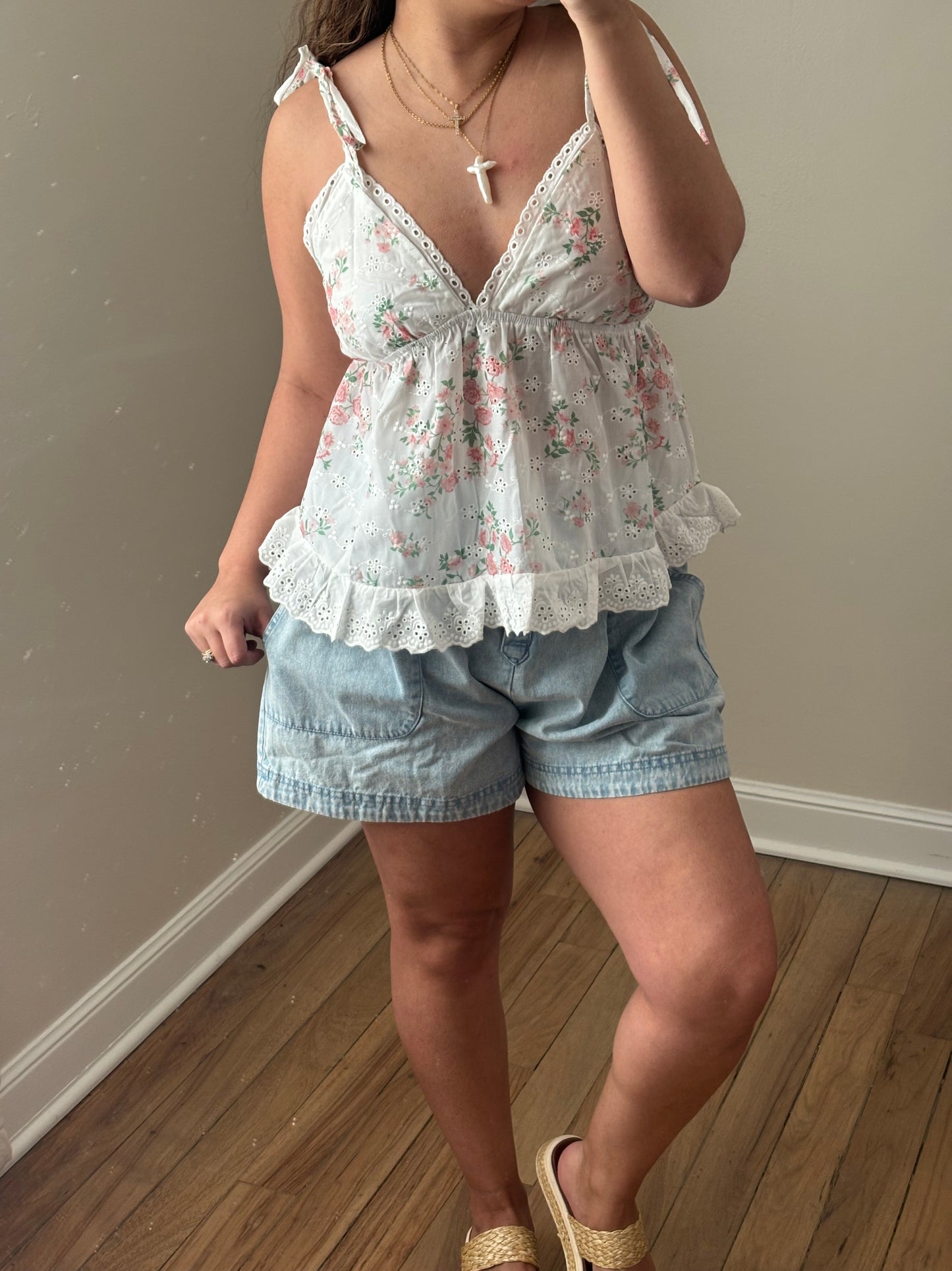 Rosy Garden Top